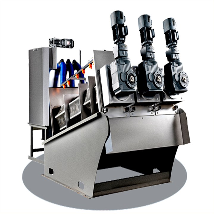 疊螺式污泥脫水機（疊螺壓濾機）